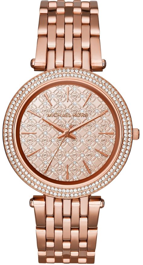 damenuhr rose gold michael kors|michael kors rose gold watch.